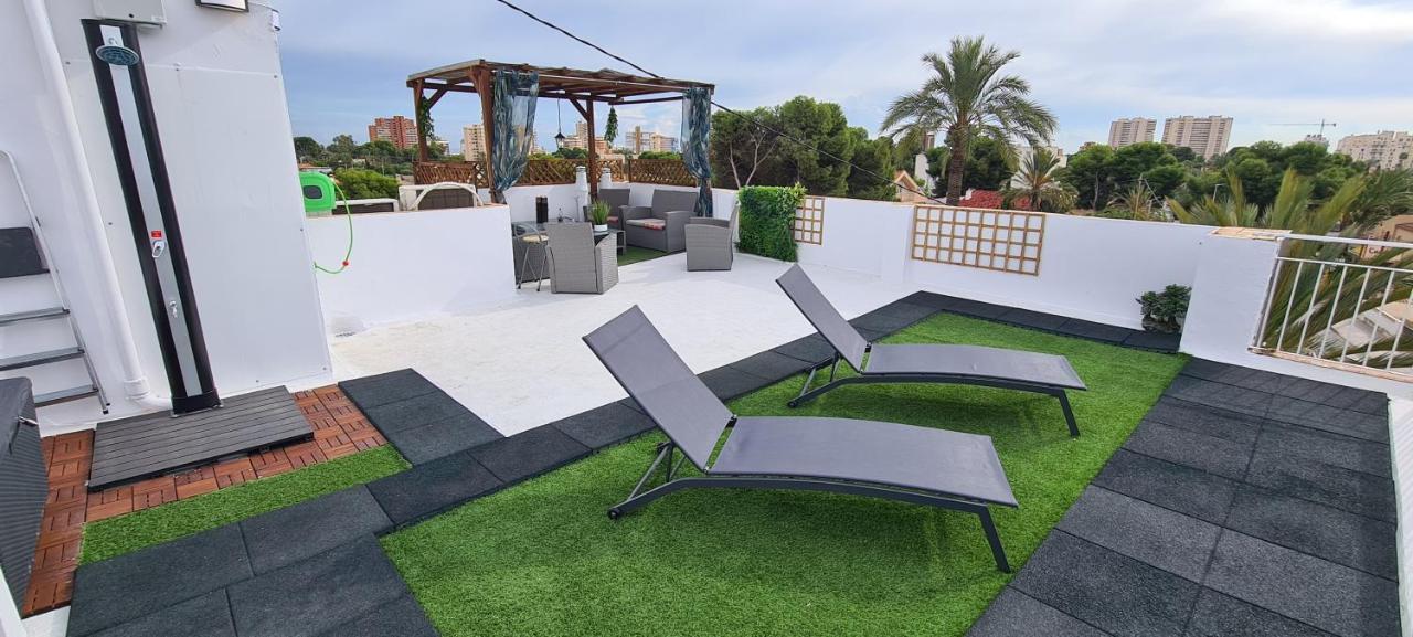 Lovely Beach House With Terrace San Juan Alicante El Campello Exterior foto